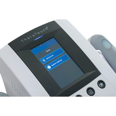 Richmar TheraTouch UX2 clinical ultrasound device touchscreen interface