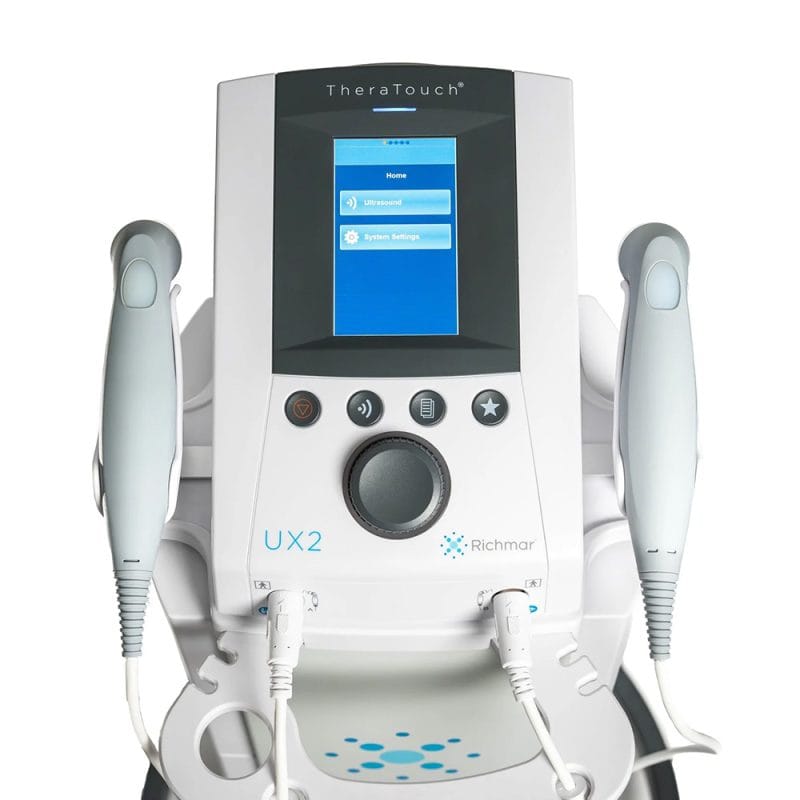 TheraTouch UX2 ultrasound unit with 1 MHz and 3 MHz capability