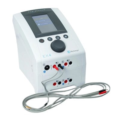 Richmar TheraTouch EX4 4-channel electrostimulation therapy system on white background