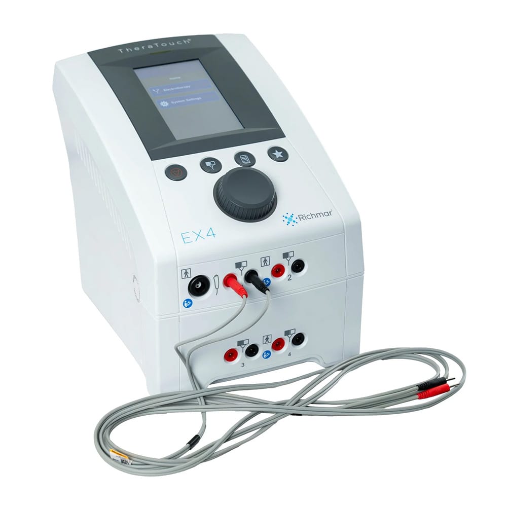 Richmar TheraTouch EX4 4-channel electrostimulation therapy system on white background
