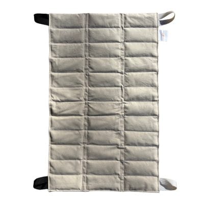 Large full back moist heat pack for physiotherapy clinic use