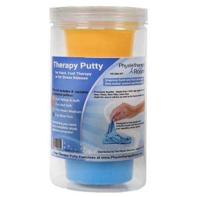 Physiotherapy Room Exercise Therapy Putty Green - Medium 3 oz - Single - Image 3