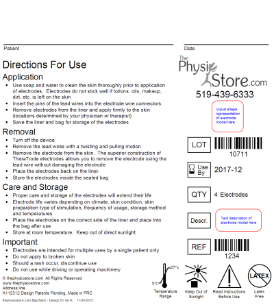 2" x 2" - PhysioStim Squircle Premium Electrodes - Image 3