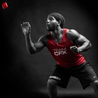 Compact 2.5 inch reaction ball for solo wall drills, partner drills, and team training