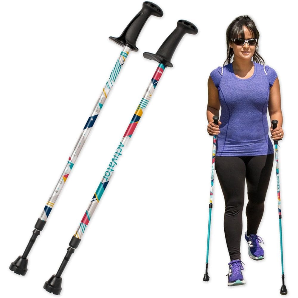 Urban Poling ACTIVATOR MODA walking poles stylish ergonomic strapless handle Canada