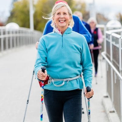 ACTIVATOR MODA rehab walking poles designed for posture stability and confidence