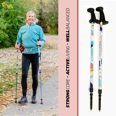close up ACTIVATOR MODA CoreGrip ergonomic handle strapless walking support