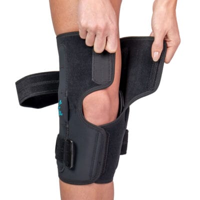 MedSpec Gripper 3 knee brace with adjustable condylar pads for improved joint-line contact Breathable Fabric