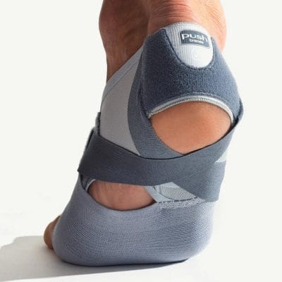 Orthopaedic plantar fascia brace supporting the arch of the foot