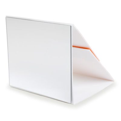 Close-up of NOI Mirror Box perspex mirror for rehabilitation use