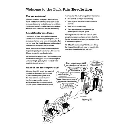 Resolve Back Pain Handbook book for persistent back pain education
